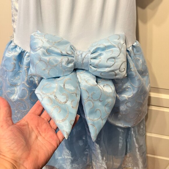 DISNEY Authentic Cinderella Deluxe Costume Dress, Crown & Scepter (Girls Med) - Picture 14 of 16
